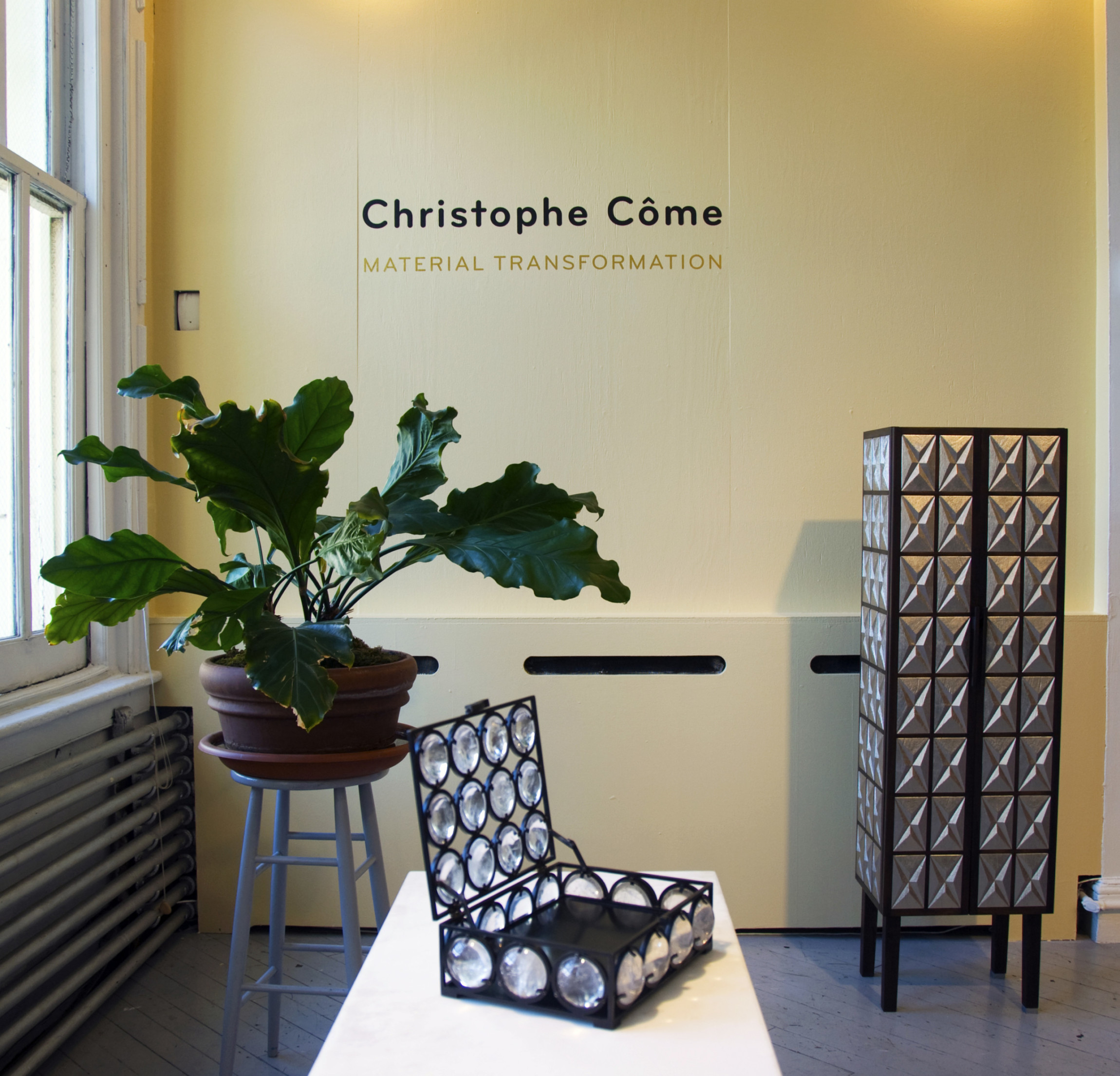 Christophe Come: Material Transformations – Exhibition – Cristina Grajales  Gallery