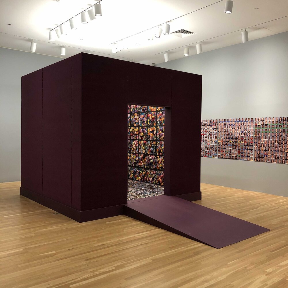 Scroll Space, 2019, at the Dallas Museum of Art.