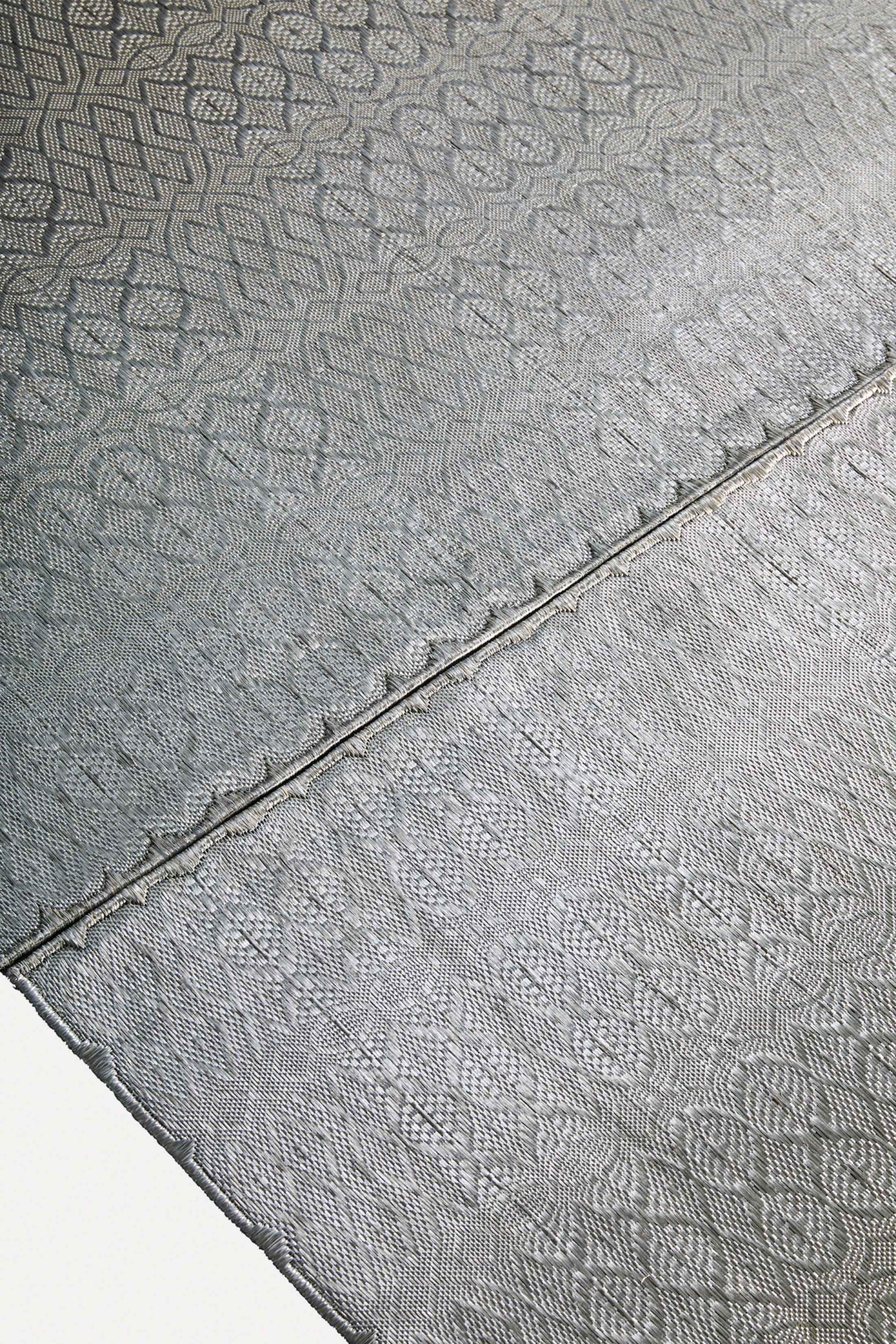 Petra Silver Rug — Cristina Grajales Gallery