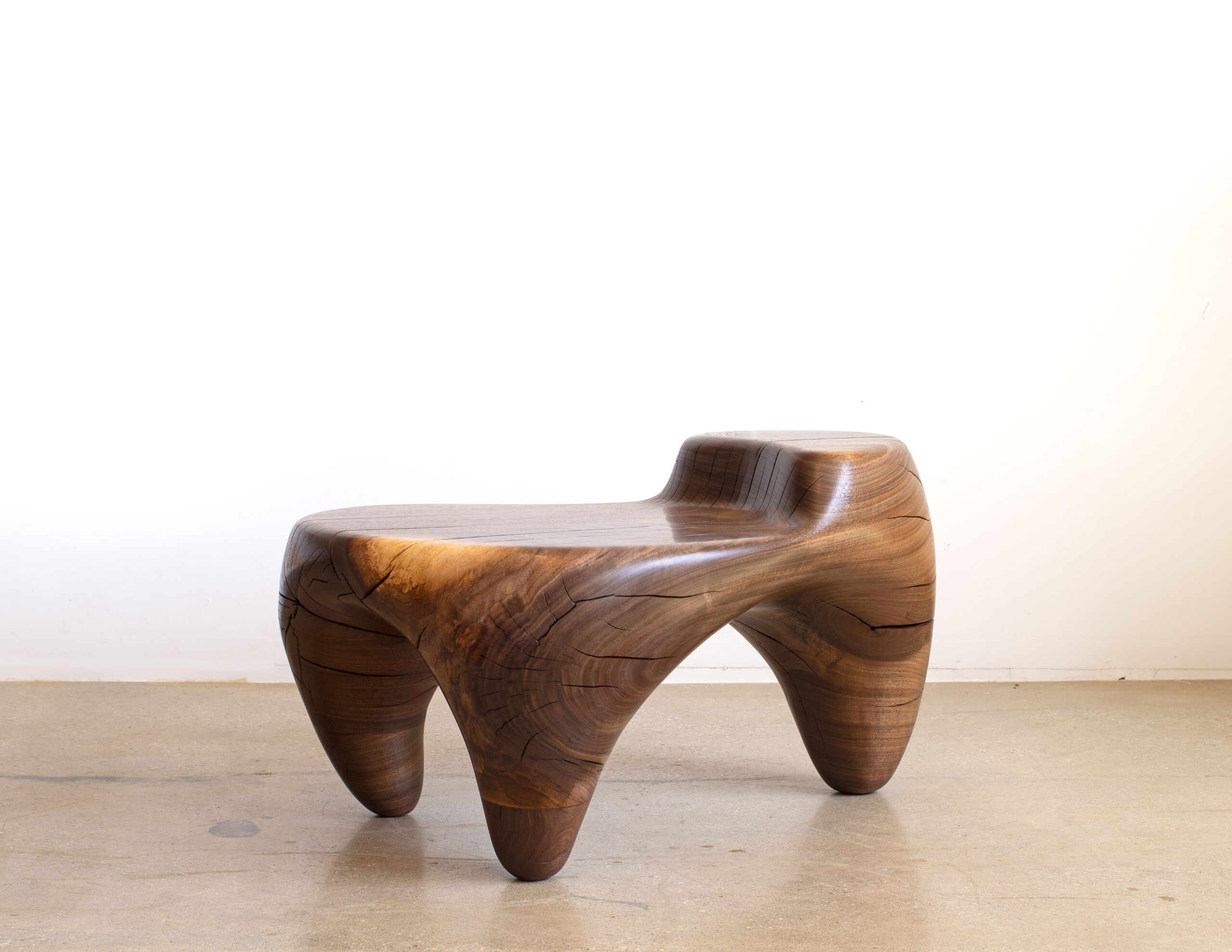 Small Walnut Coffee Table Aaron Poritz 1