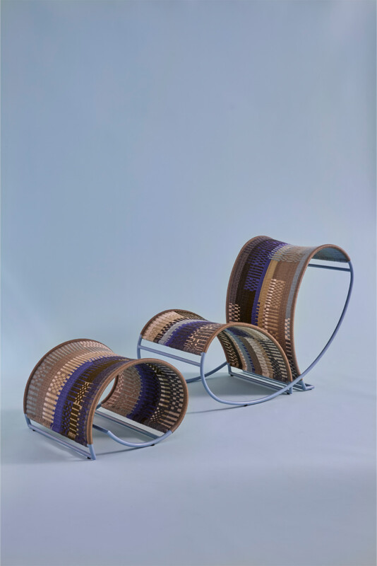 Rammed Earth Side Table C — Cristina Grajales Gallery
