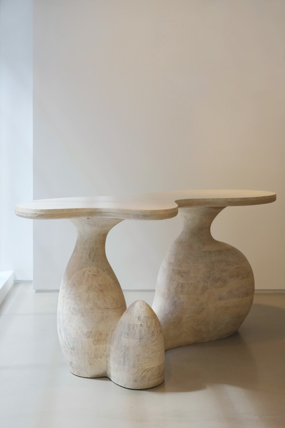 Poritz Travertine Table (feature)